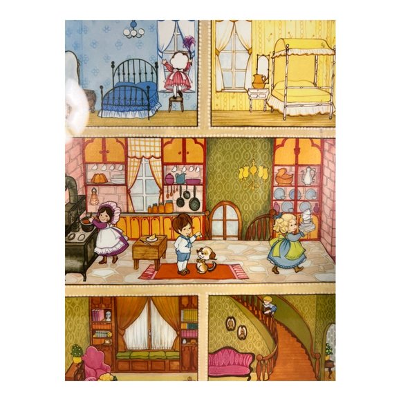 Vintage‎ Hallmark Doll House Print - Picture 2 of 6